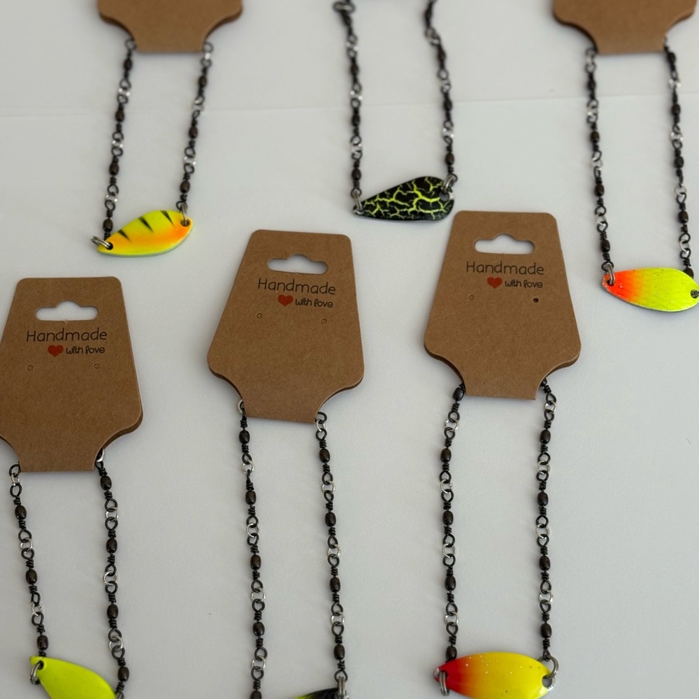 Vibrant Handmade bracelet Set - Yellow, Green, Orange